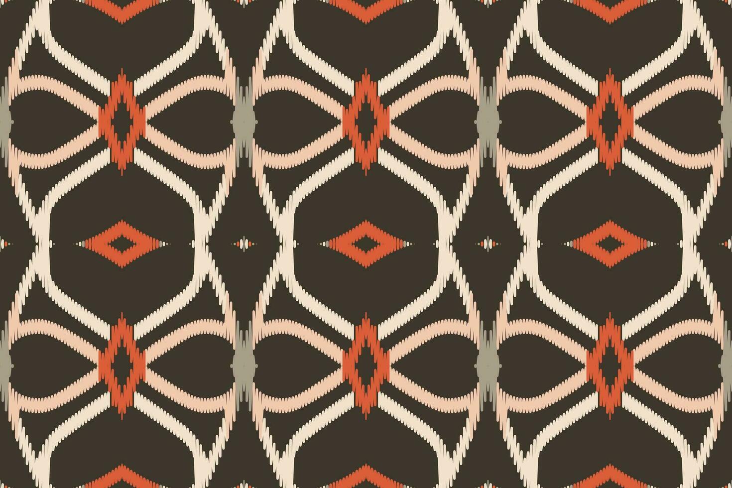 motif ikat floral paisley broderie Contexte. ikat texture géométrique ethnique Oriental modèle traditionnel. ikat aztèque style abstrait conception pour impression texture, tissu, sari, sari, tapis. vecteur