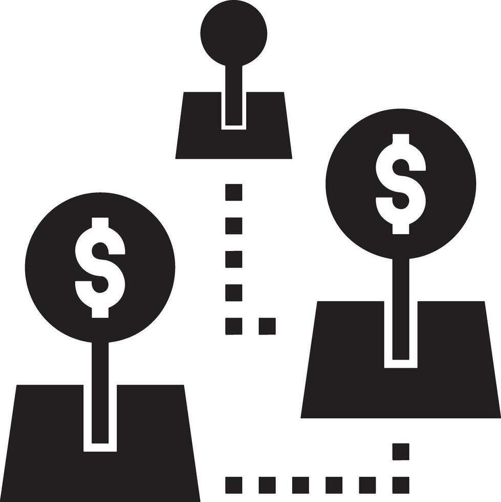 argent échange Paiement icône symbole vecteur image. illustration de le dollar devise pièce de monnaie graphique conception image