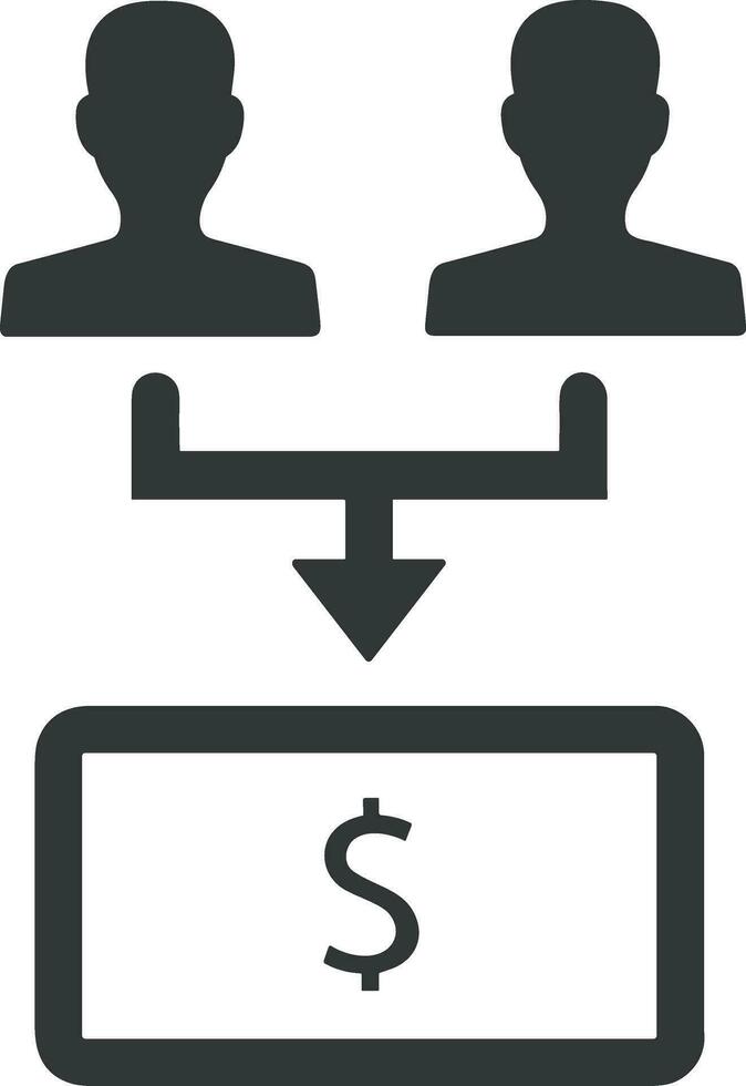 argent échange Paiement icône symbole vecteur image. illustration de le dollar devise pièce de monnaie graphique conception image