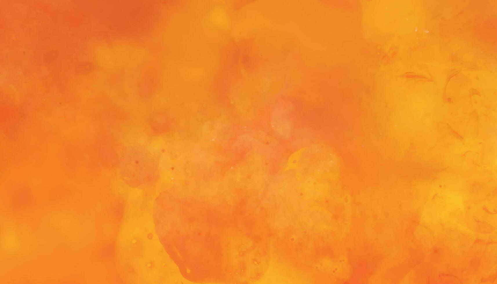 abstrait Orange Contexte. Orange aquarelle Contexte. abstrait Orange grunge Contexte. coloré rouge, orange, et Jaune aquarelle avec vibrant affligé grunge texture vecteur