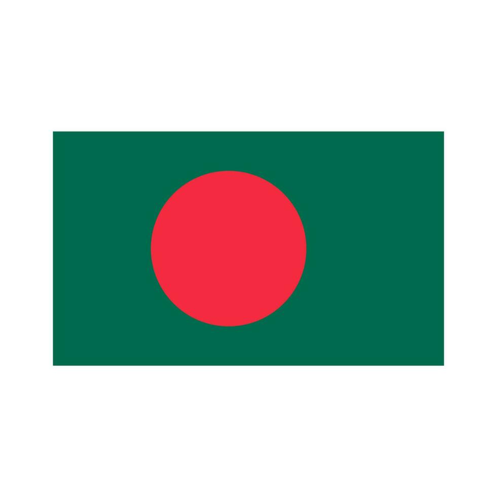 nationale pays drapeau de bangladesh vecteur