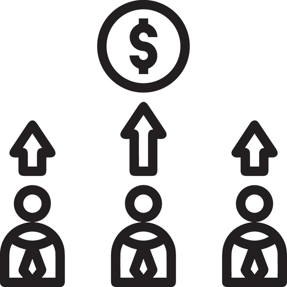 argent échange Paiement icône symbole vecteur image. illustration de le dollar devise pièce de monnaie graphique conception image