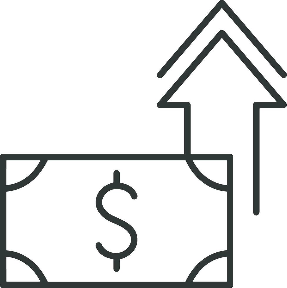 argent échange Paiement icône symbole vecteur image. illustration de le dollar devise pièce de monnaie graphique conception image