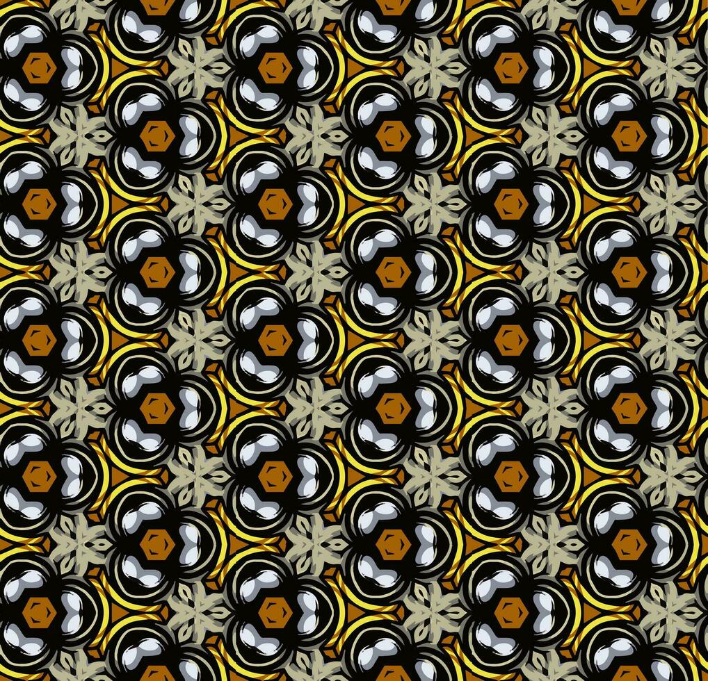 motif abstrait sans couture multicolore. arrière-plan et toile de fond. multicolore. conception ornementale colorée. ornements en mosaïque colorée. illustration graphique vectorielle. vecteur