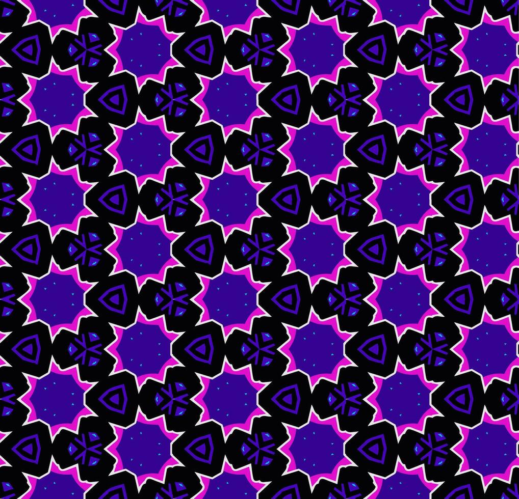 motif abstrait sans couture multicolore. arrière-plan et toile de fond. multicolore. conception ornementale colorée. ornements en mosaïque colorée. illustration graphique vectorielle. vecteur