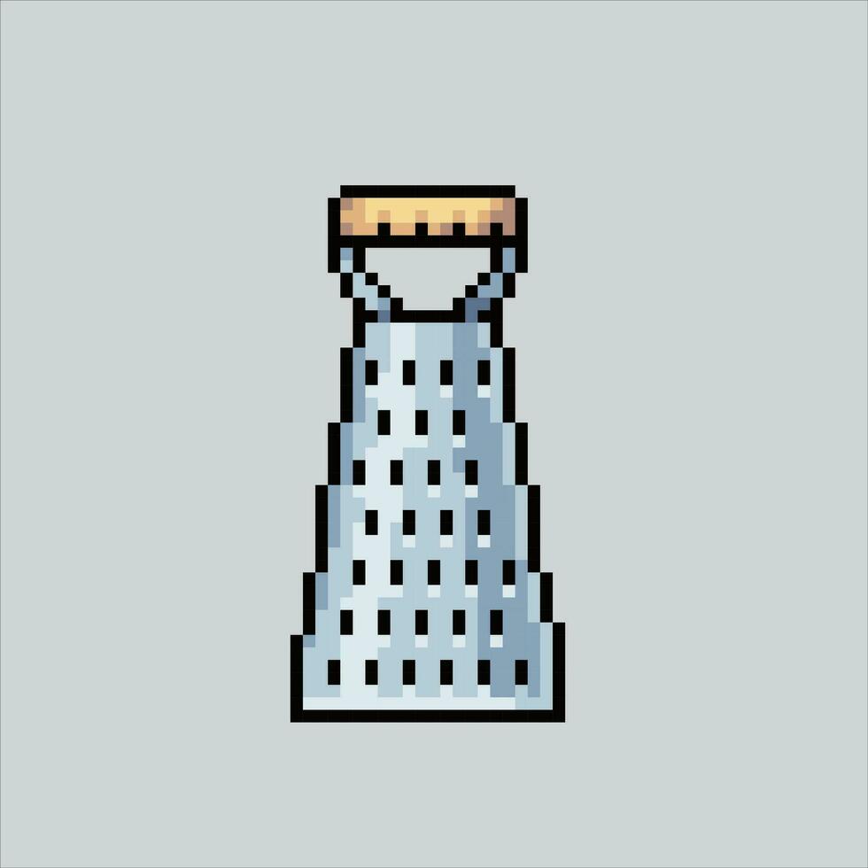 pixel art illustration râpe. pixélisé râpe. cuisine râpe pixélisé pour le pixel art Jeu et icône pour site Internet et vidéo jeu. vieux école rétro. vecteur