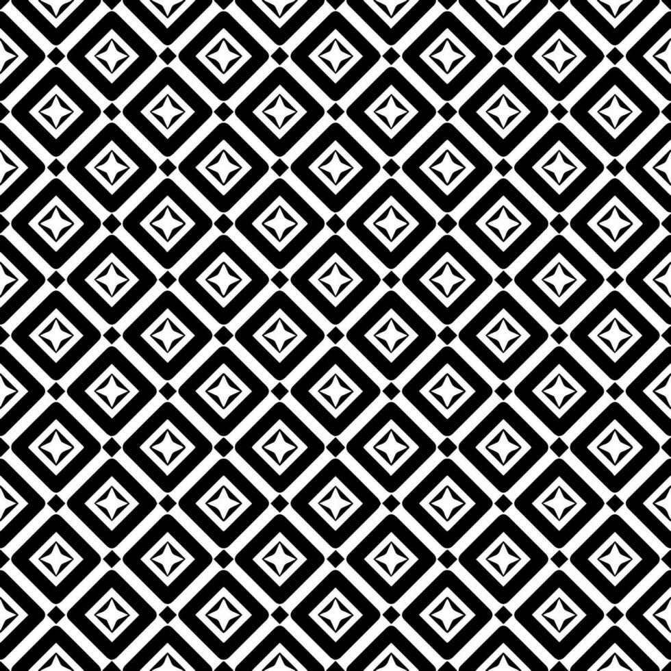 motif abstrait sans couture noir et blanc. arrière-plan et toile de fond. conception ornementale en niveaux de gris. vecteur