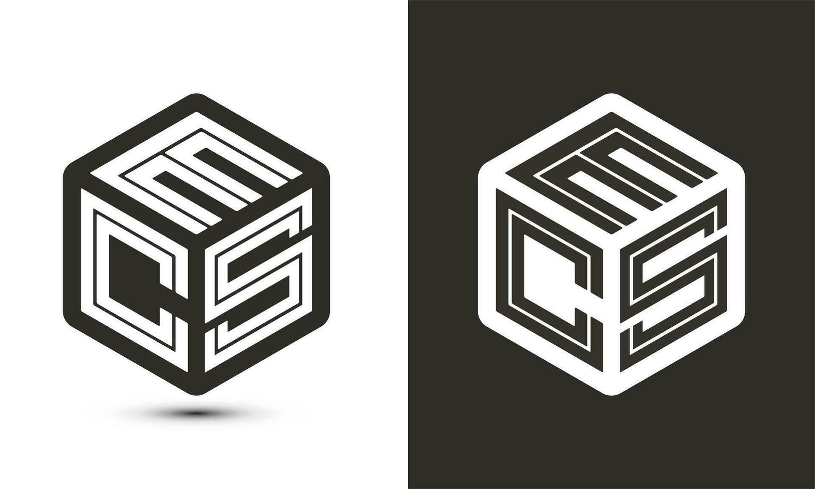 qmc lettre logo conception avec illustrateur cube logo, vecteur logo moderne alphabet Police de caractère chevauchement style.