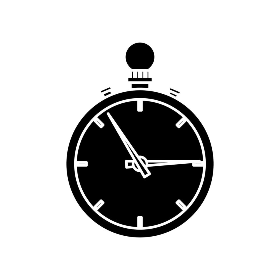 conception de vecteur icône chronomètre isolé