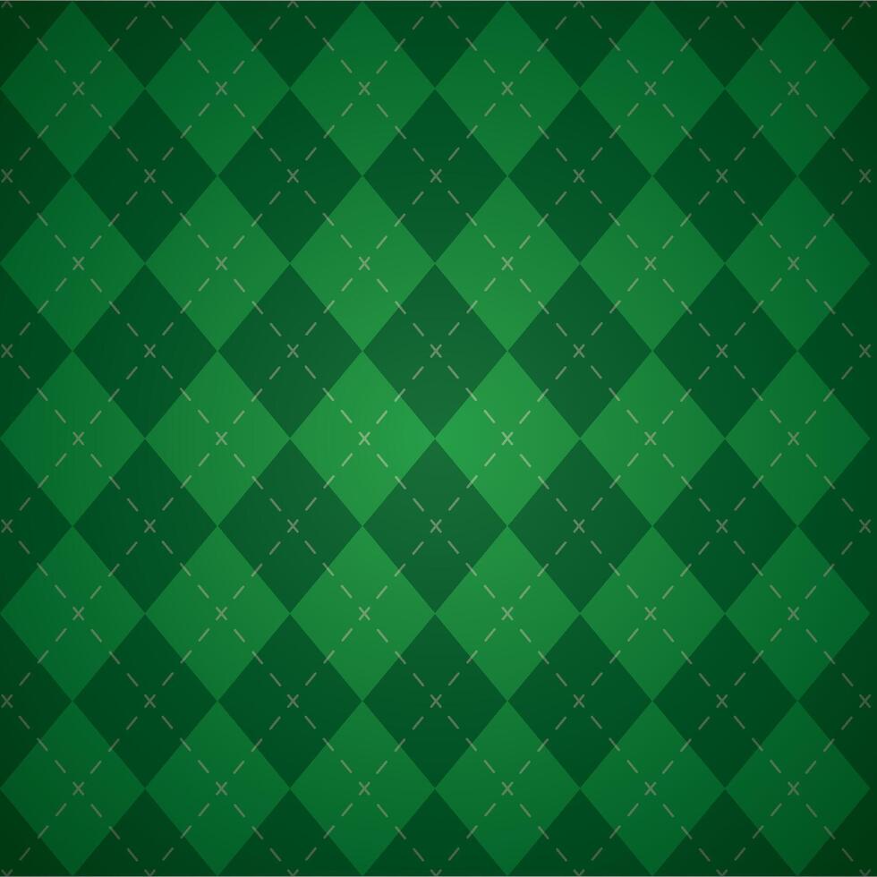 vert argyle modèle Contexte vecteur