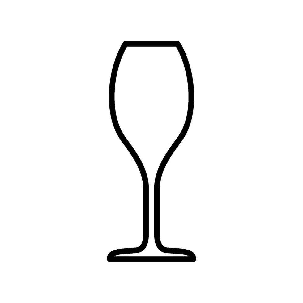 du vin verre icône vecteur conception modèles Facile et moderne