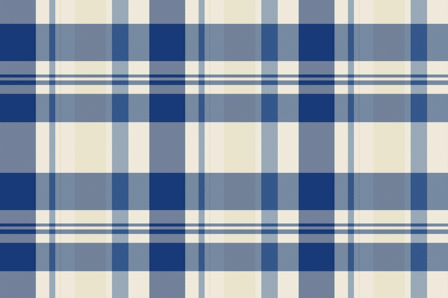 plaid sans couture textile de modèle tartan en tissu avec une vérifier texture vecteur Contexte.