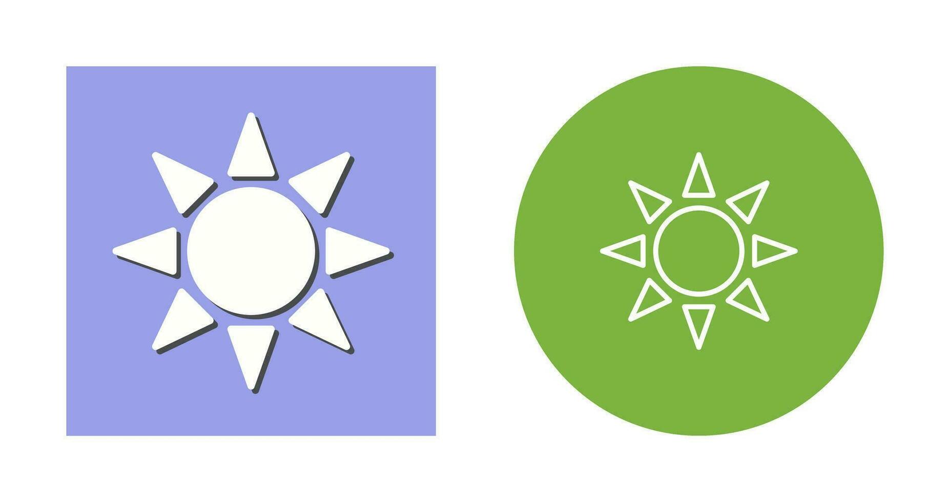 icône de vecteur de rayonnement uv