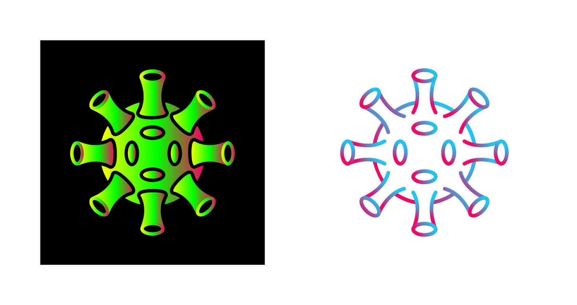 icône de vecteur de virus