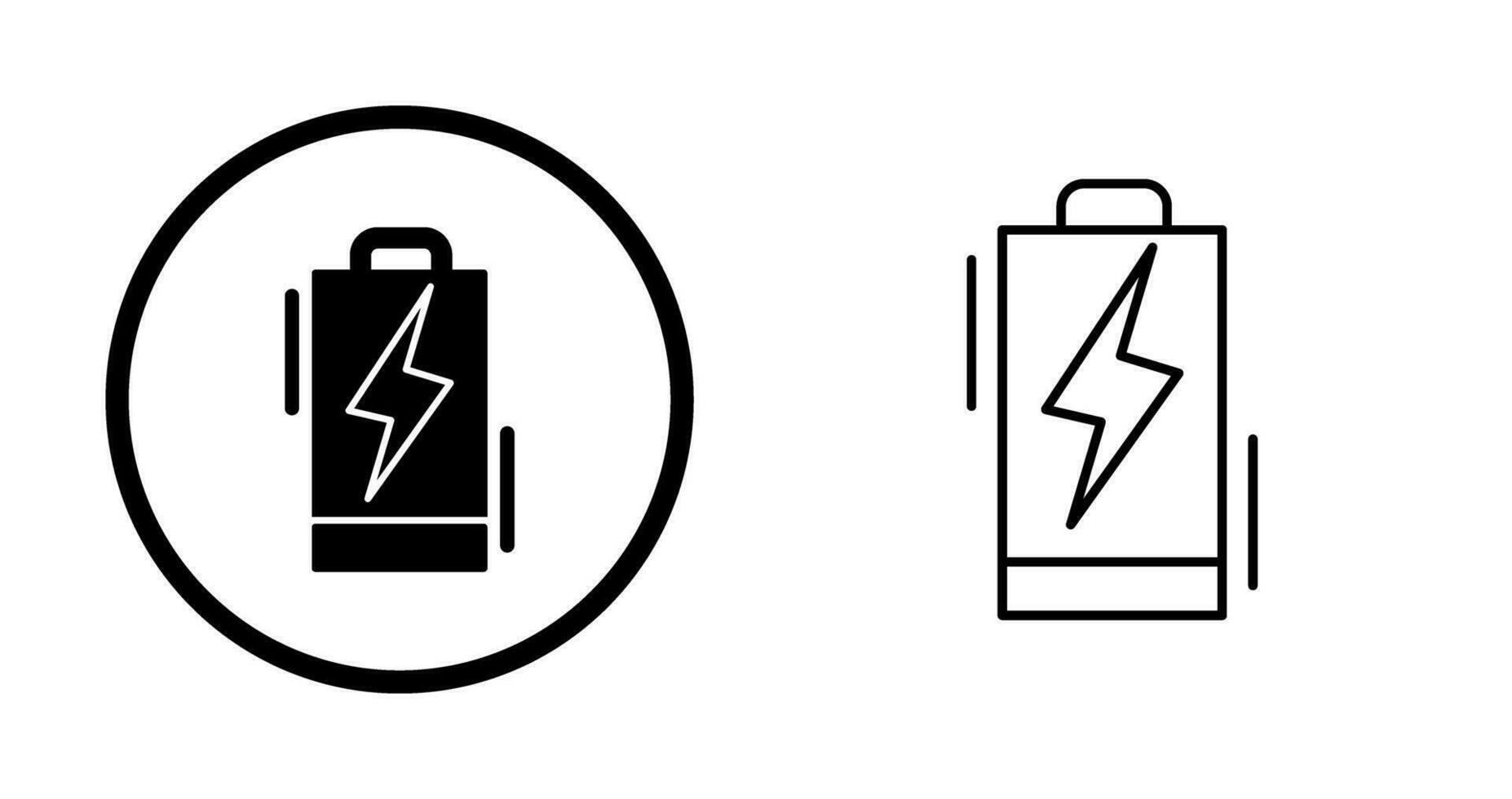 icône de vecteur de batterie