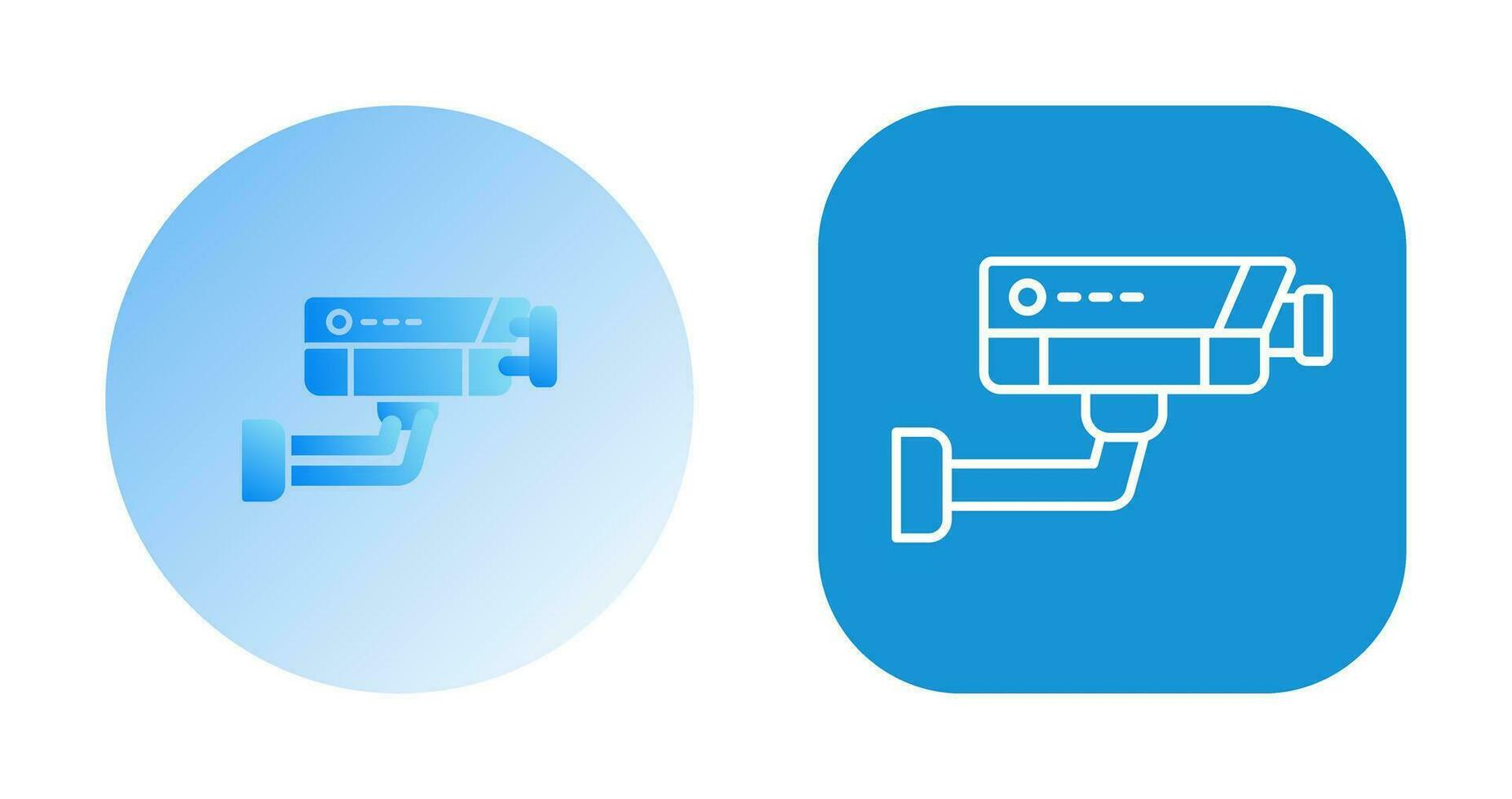 icône de vecteur de vidéosurveillance