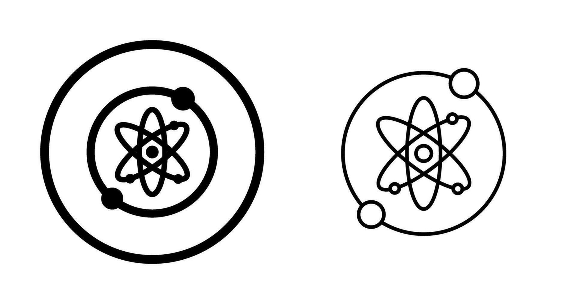 icône de vecteur de protons