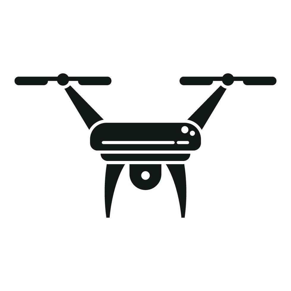 drone carte technologie icône Facile vecteur. aérien terre vue vecteur