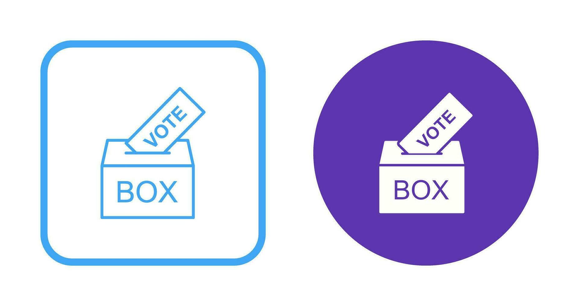 donner voter vecteur icône