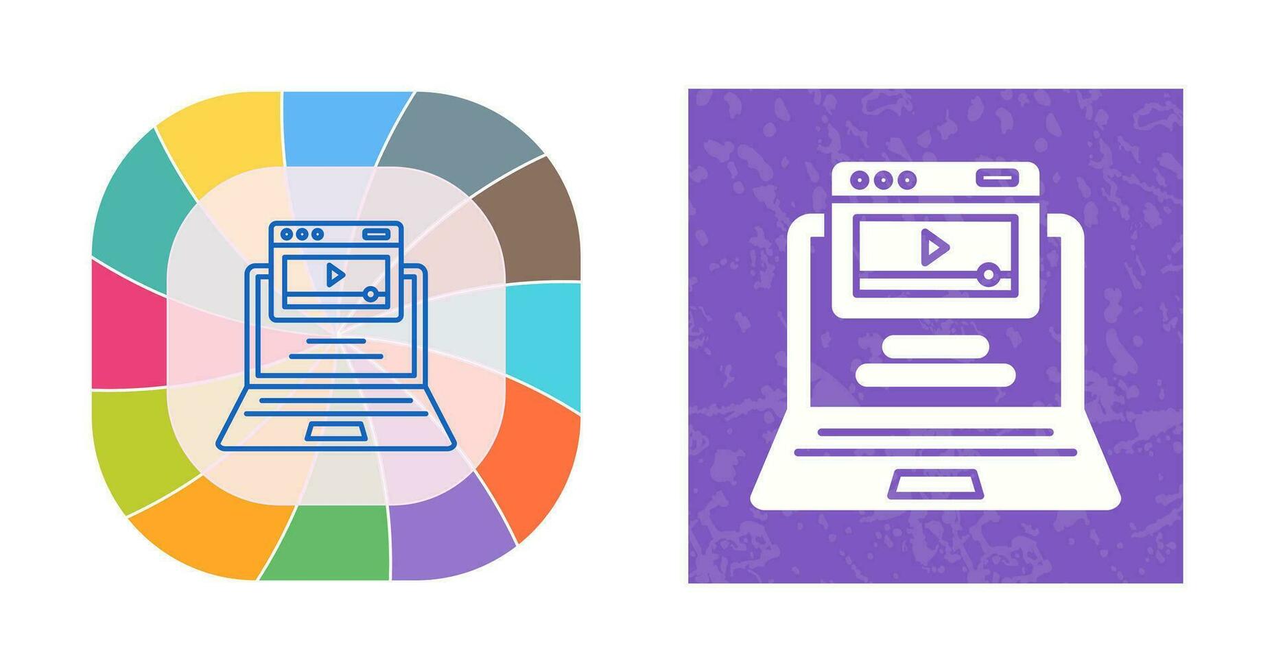 icône de vecteur de webinaire