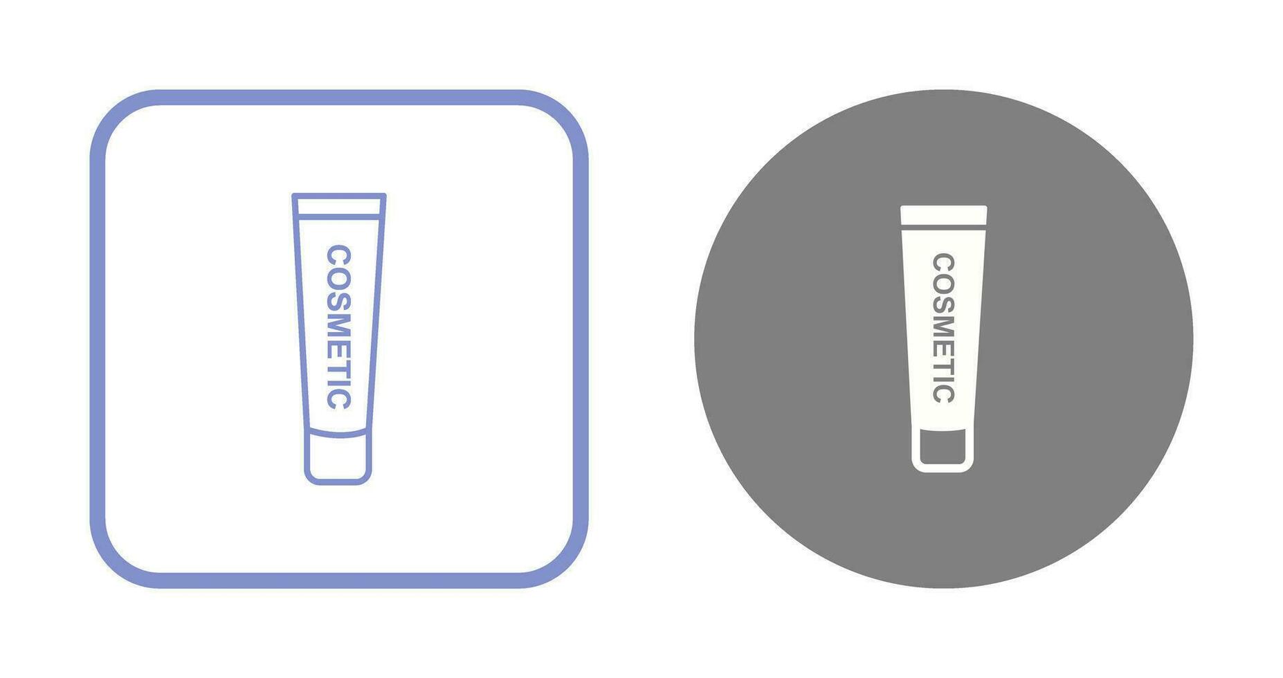 icône de vecteur de crème