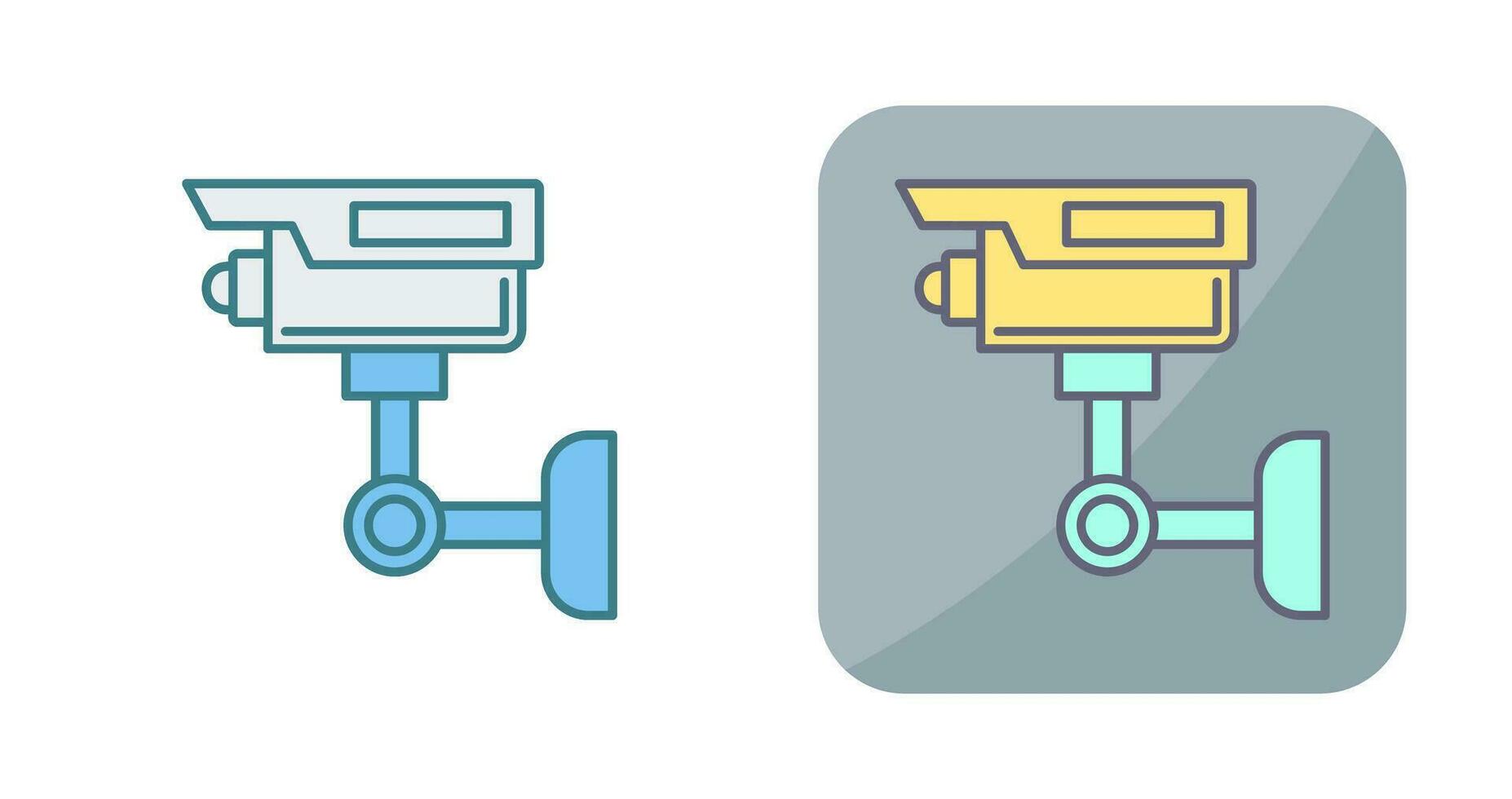 icône de vecteur de vidéosurveillance