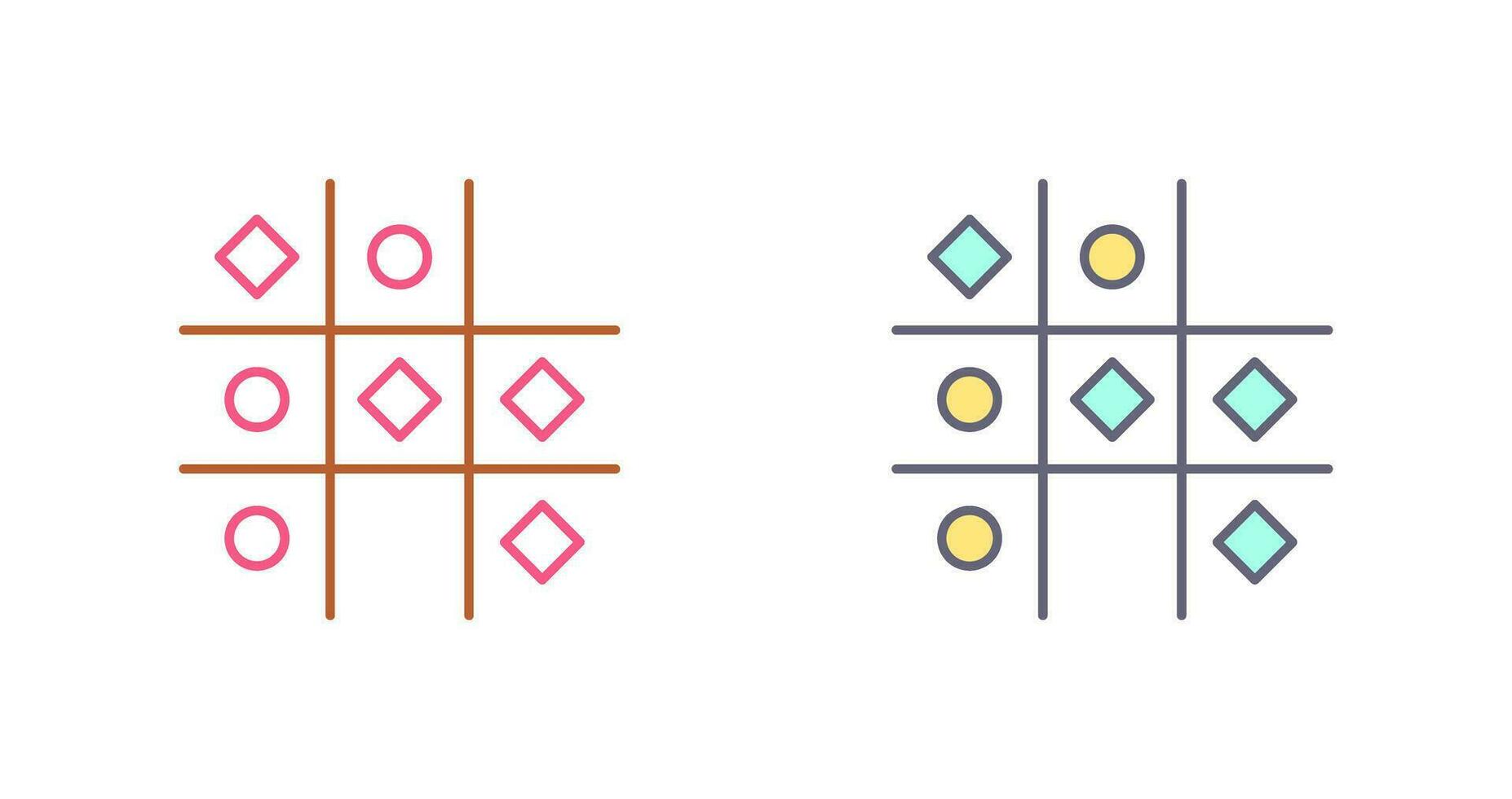 icône de vecteur tic tac toe