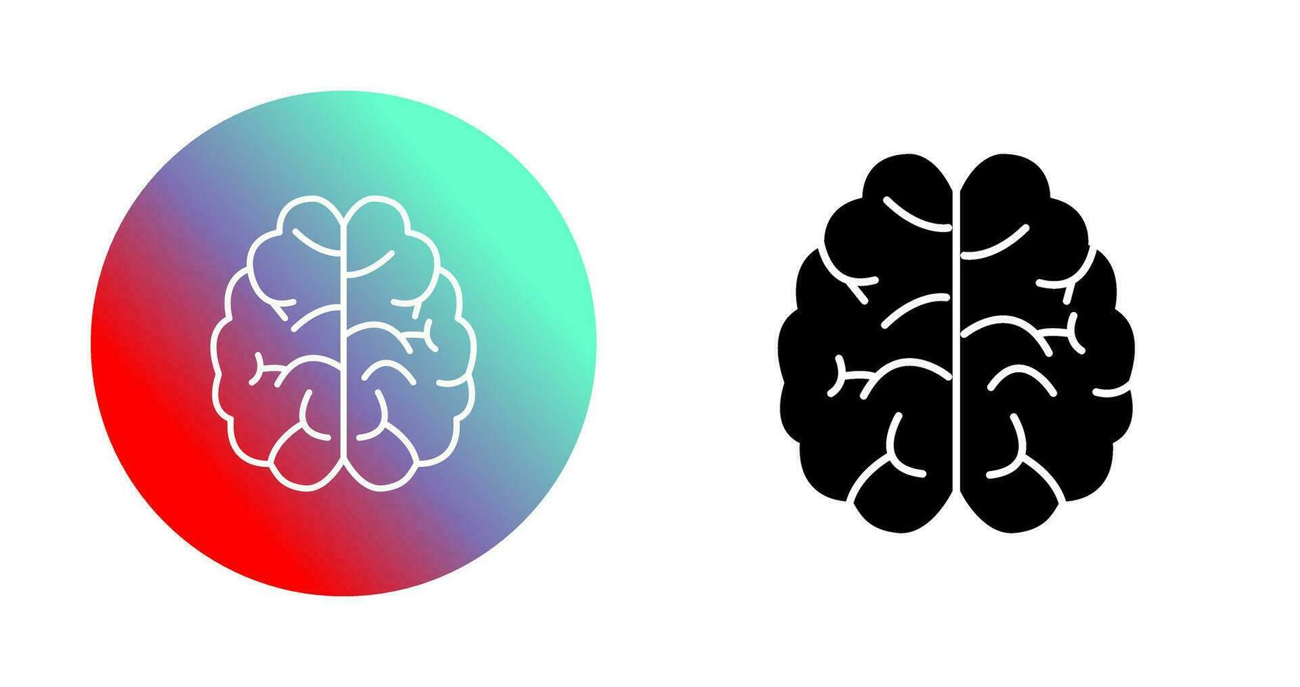 icône de vecteur de cerveau