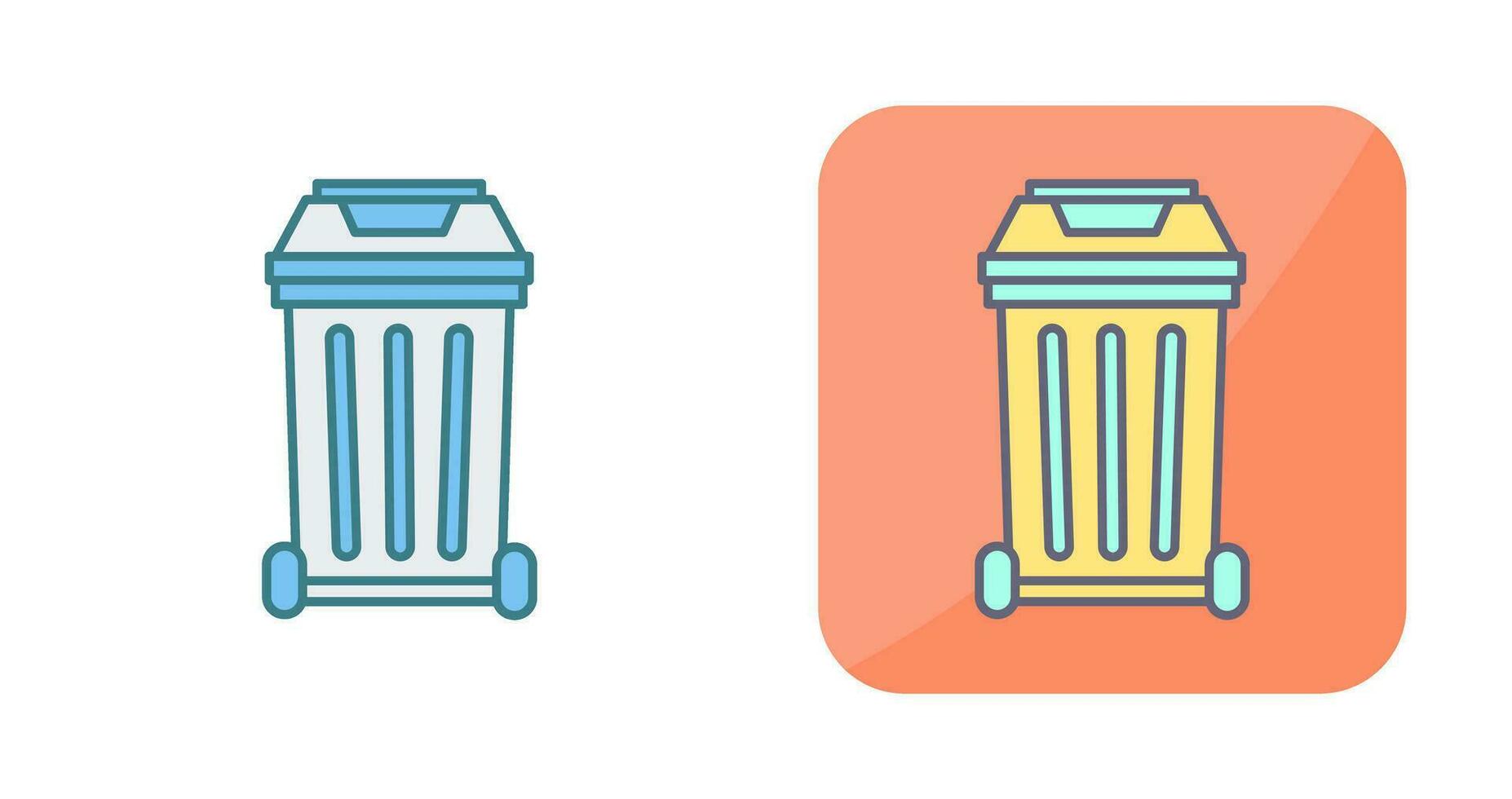 icône de vecteur de déchets