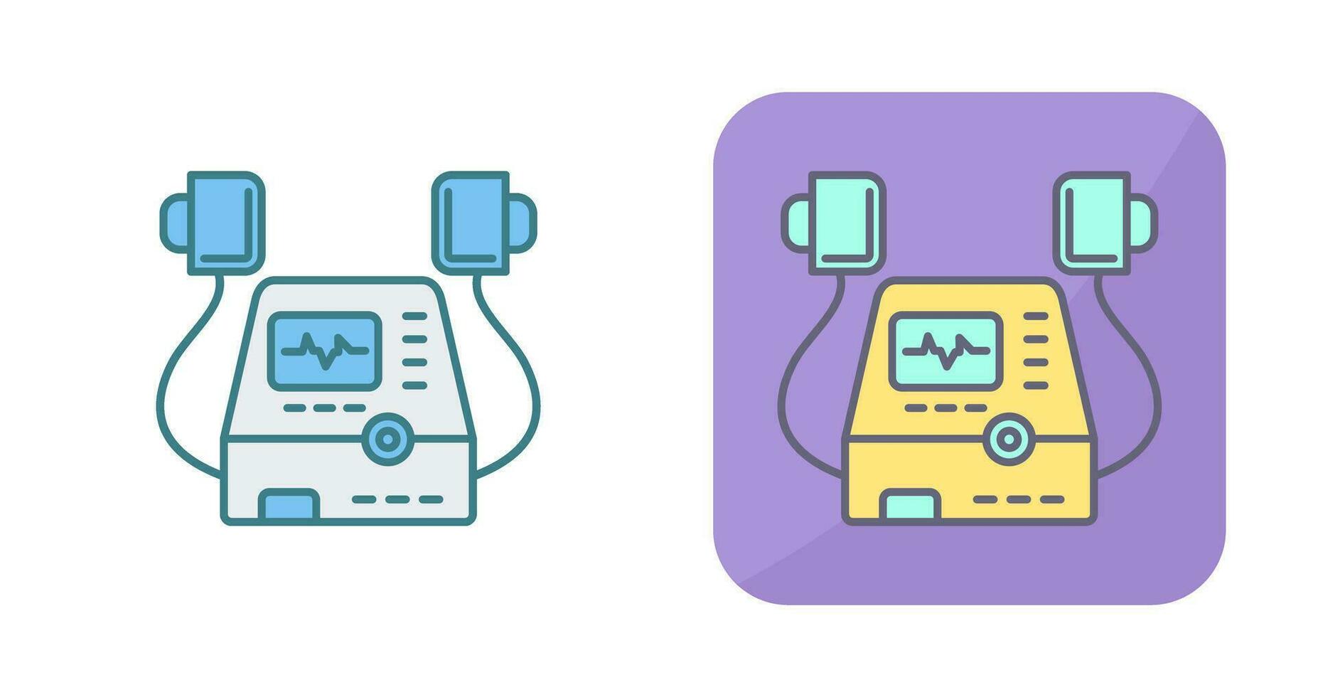 icône de vecteur de défribilleur