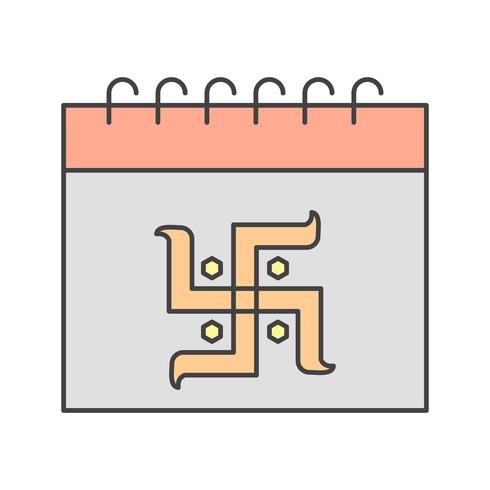 icône de calendrier de vecteur