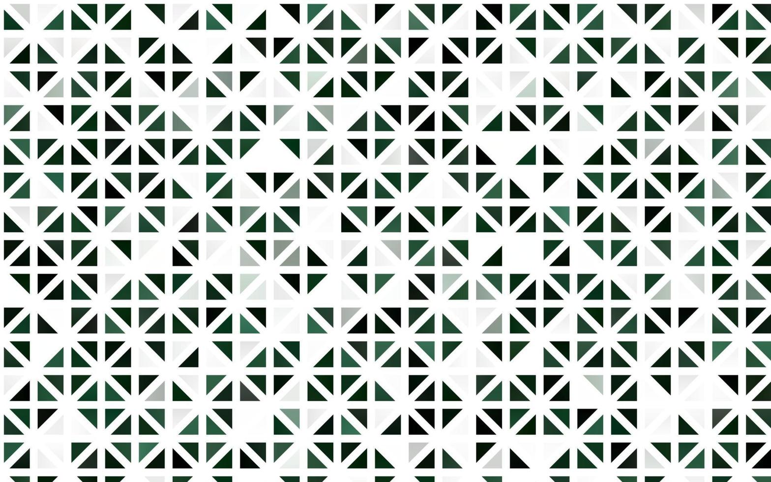 couverture transparente de vecteur vert clair dans un style polygonal.