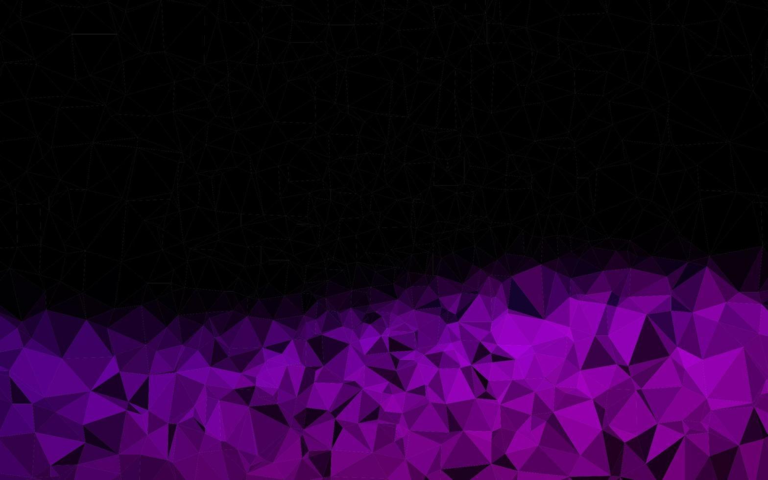 mise en page low poly vecteur violet clair.