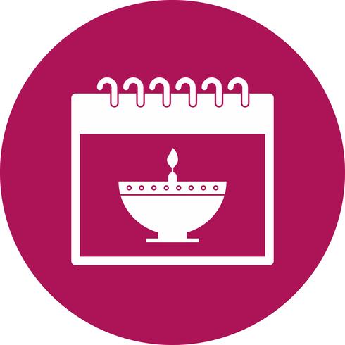 icône de calendrier de vecteur