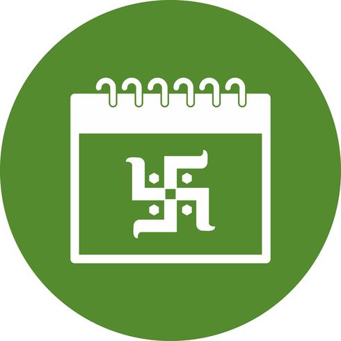 icône de calendrier de vecteur