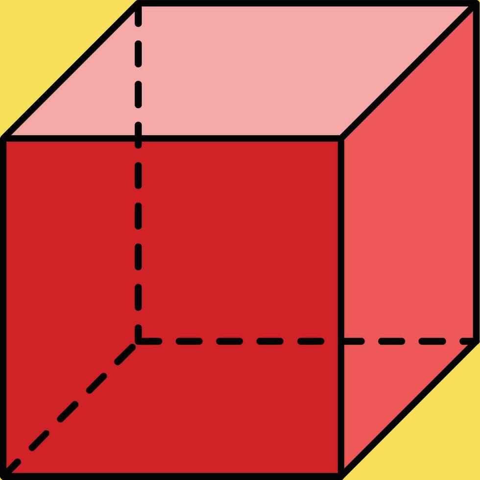 cube formes vecteur