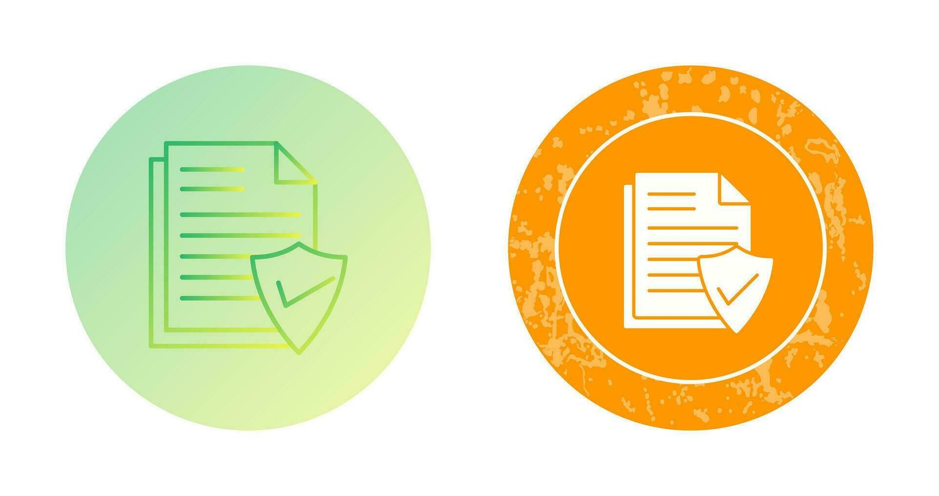 icône de vecteur de document valide