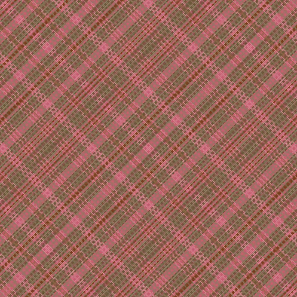 motif à carreaux tartan avec texture et couleur nature. vecteur