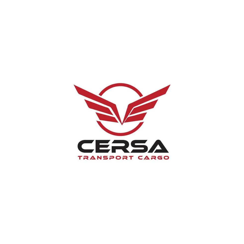 Carsa transport cargaison logo conception modèle vecteur