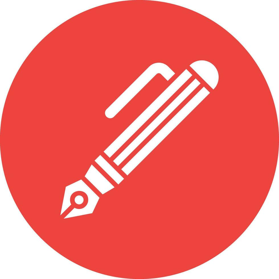 illustration de conception d'icône de vecteur de stylo