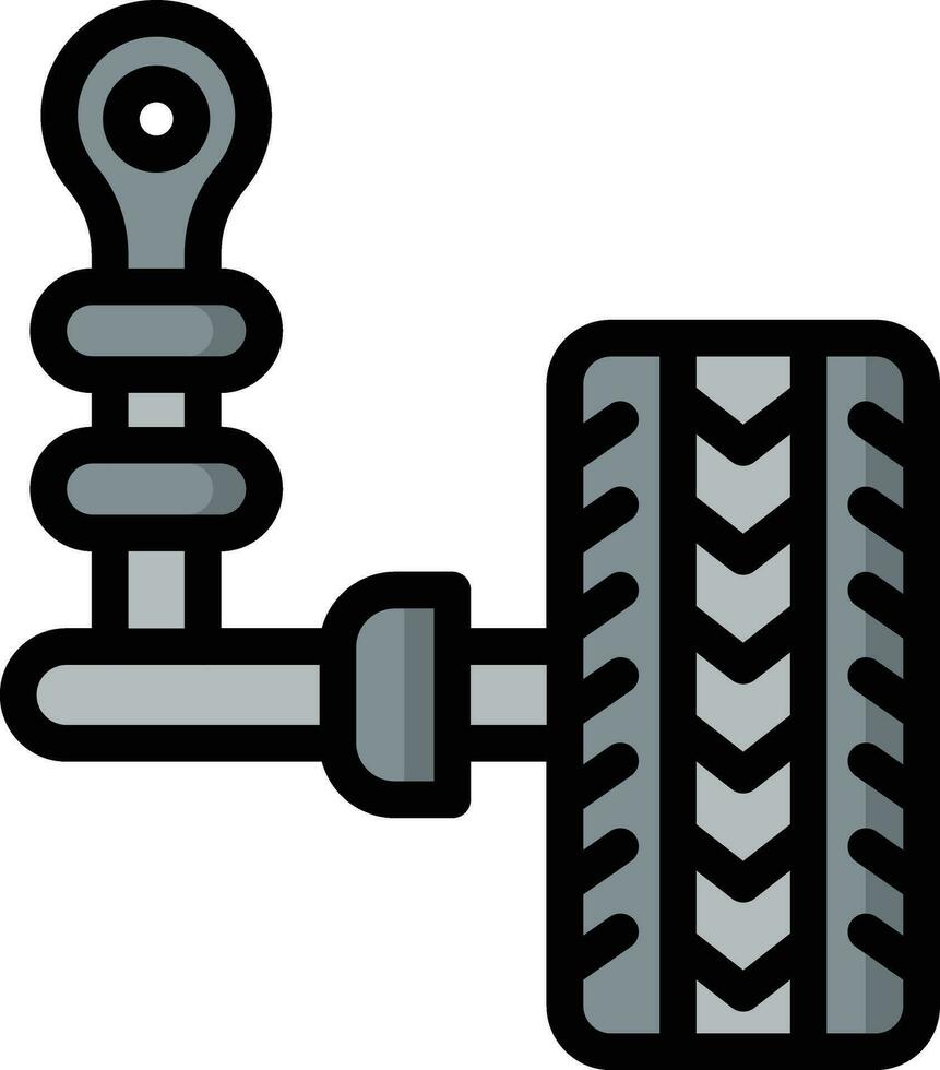 auto suspension vecteur icône conception illustration