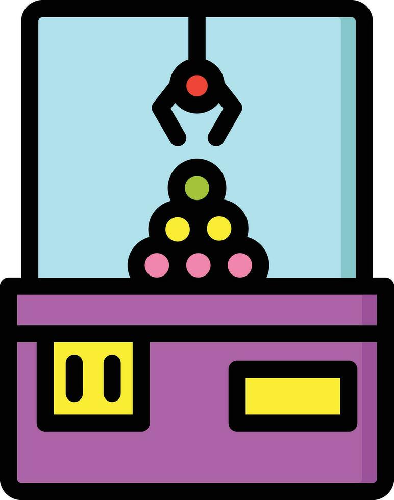 griffe machine vecteur icône conception illustration