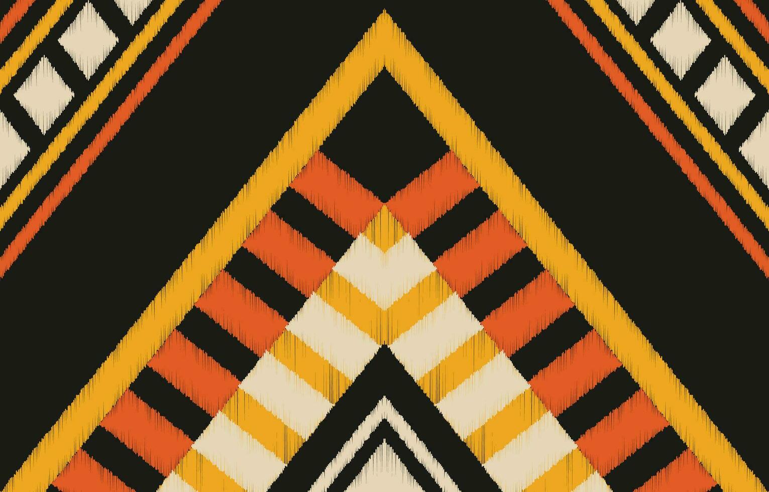 ethnique abstrait ikat art. aztèque ornement imprimer. géométrique ethnique modèle sans couture Couleur Oriental. conception pour Contexte ,rideau, tapis, fond d'écran, vêtements, emballage, batique, vecteur illustration.