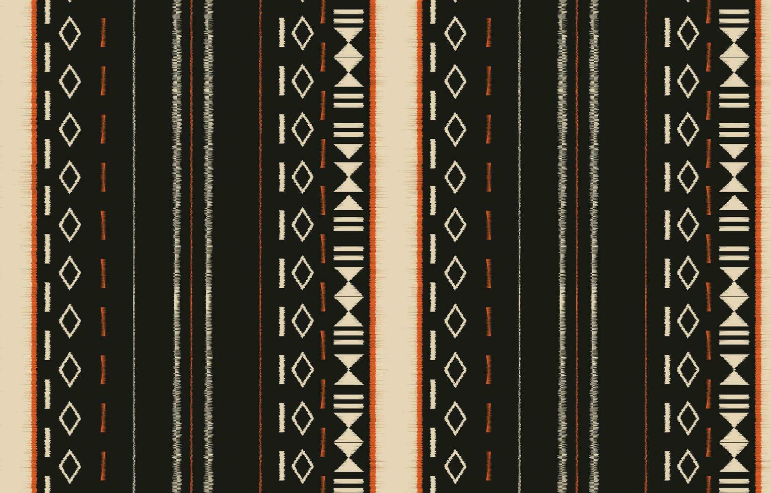 ethnique abstrait ikat art. aztèque ornement imprimer. géométrique ethnique modèle sans couture Couleur Oriental. conception pour Contexte ,rideau, tapis, fond d'écran, vêtements, emballage, batique, vecteur illustration.