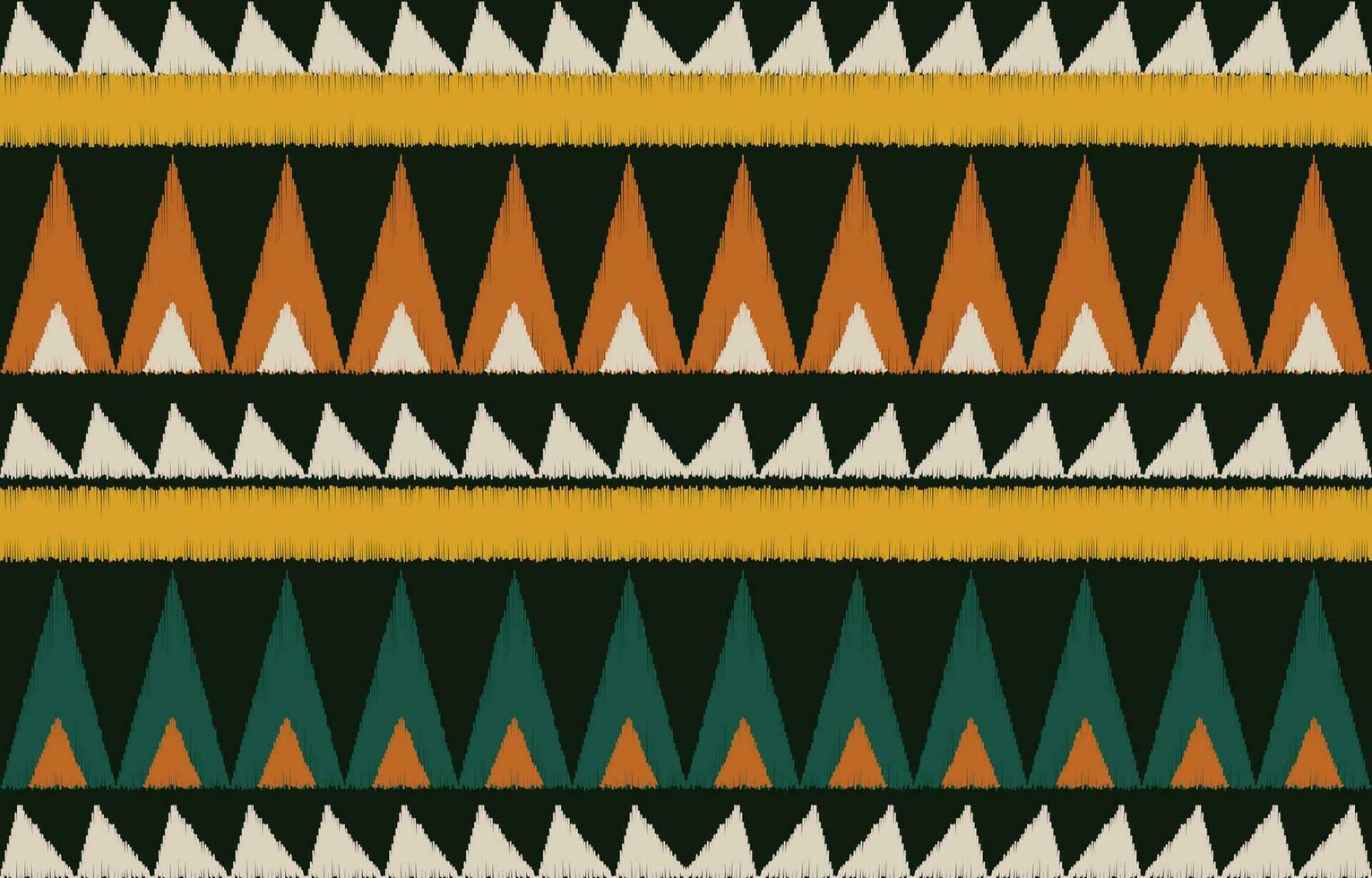 ethnique abstrait ikat art. aztèque ornement imprimer. géométrique ethnique modèle sans couture Couleur Oriental. conception pour Contexte ,rideau, tapis, fond d'écran, vêtements, emballage, batique, vecteur illustration.