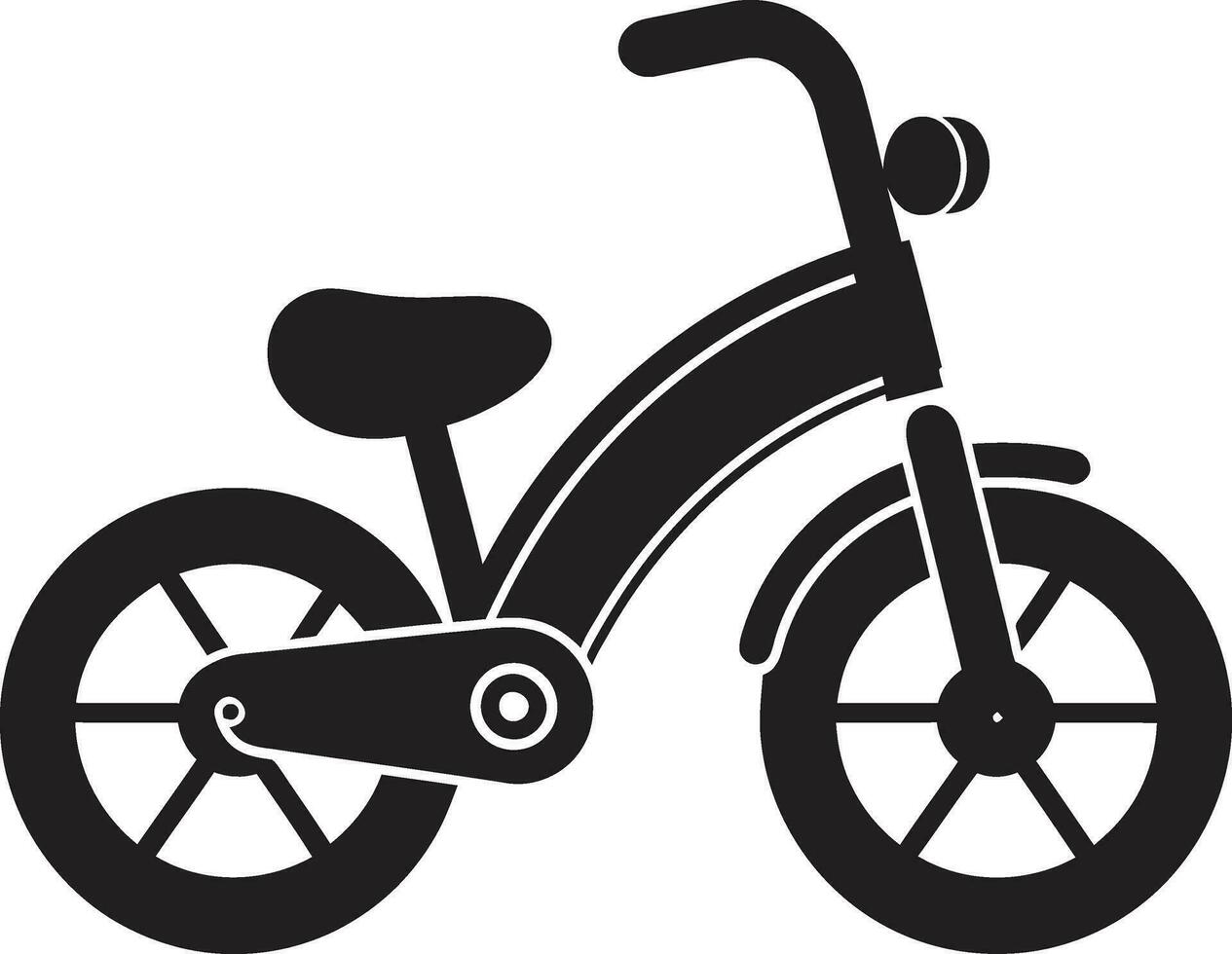 vélo vecteur graphique image deux roue joie de esquisser à cycliste vectorisé bicyclette dessins