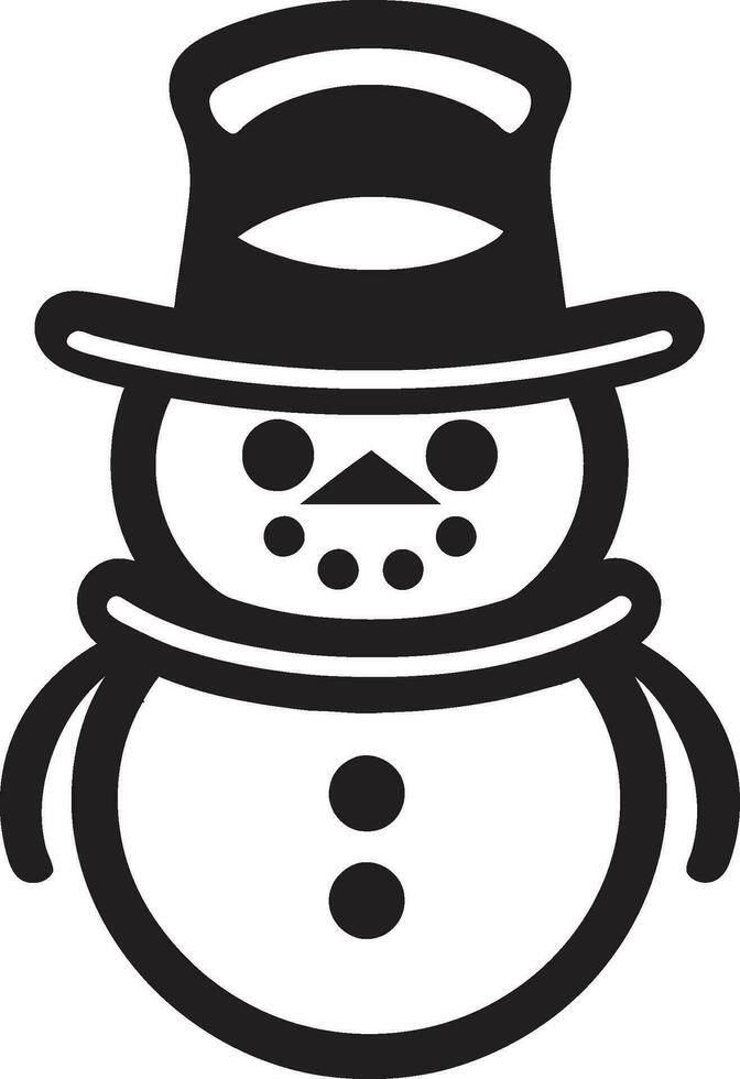 bonhomme de neige fantasmes déchaîné vecteur illustration bonhomme de neige aventures dans vecteur hiver chroniques