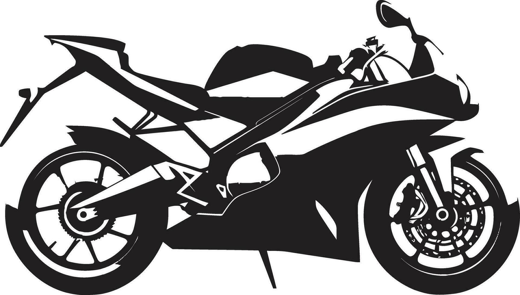 vectorisé excellence des sports bicyclette des illustrations le art de la vitesse des sports bicyclette vecteurs vecteur