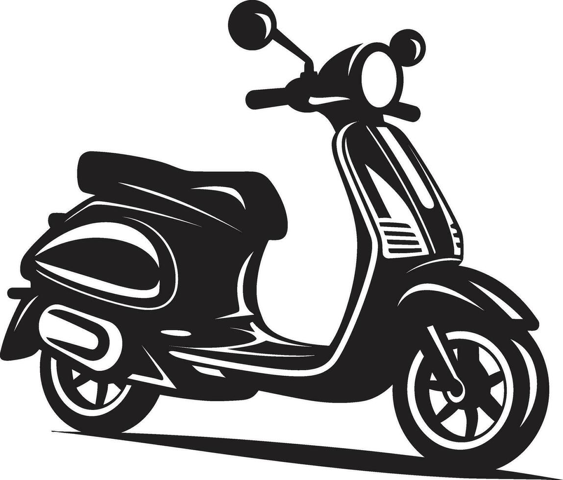 scooter aventure exploration séries scooter courses action affiche vecteur