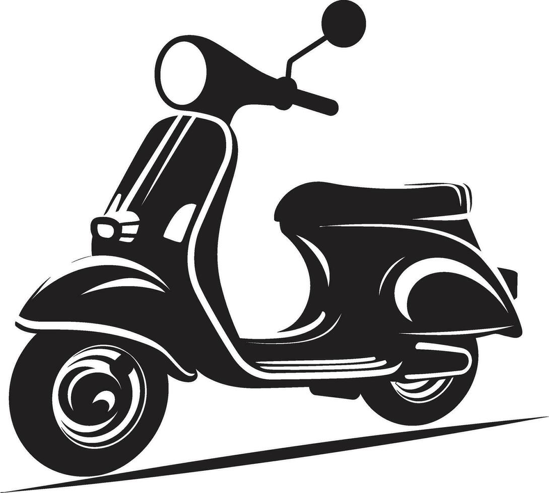 scooter de location app promo graphique scooter aventure exploration séries vecteur